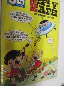 Tebeos: ZIPI Y ZAPE , COLECCION OLE ,LOS HERMANOS ZAPATILLA , EDICIONES B 1ª EDICION 1989